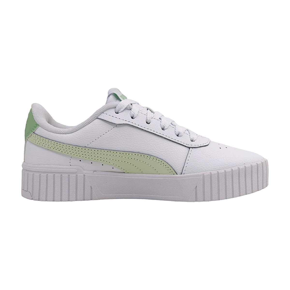 Puma Carina 2.0 Jr. 386185 Weiß 0015 white/ green
