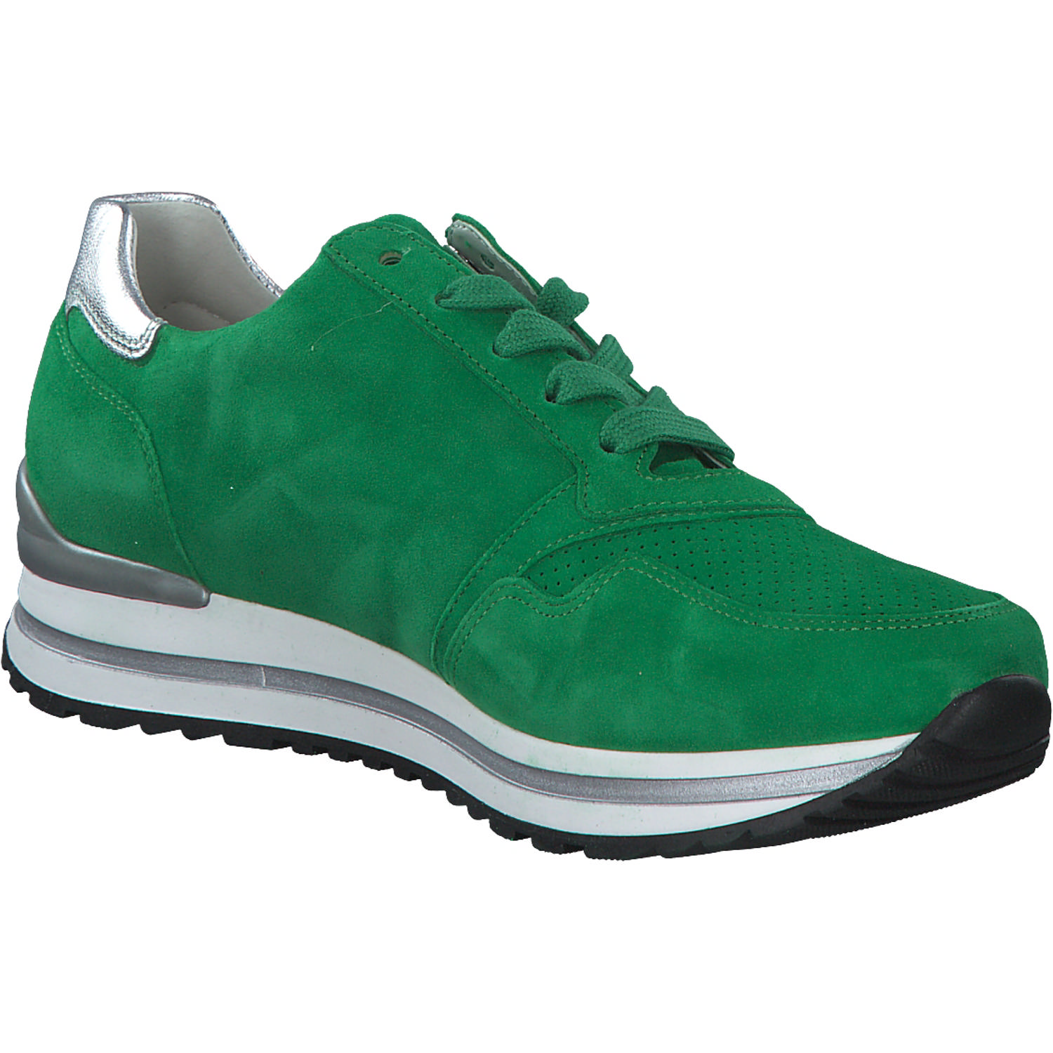 Gabor 26.528, Sneakers Low, Damen, verde/silber (pf)
