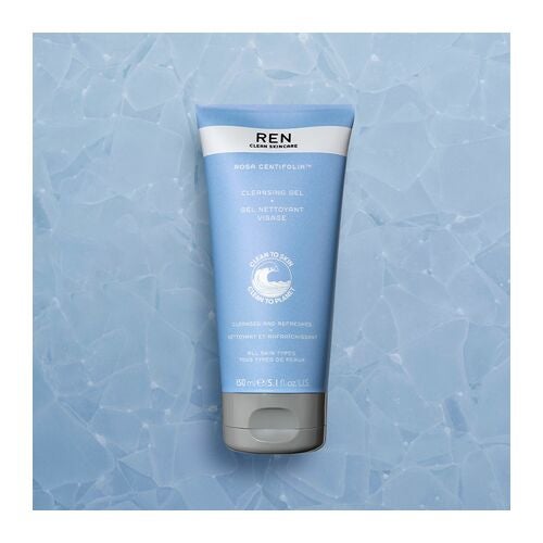 REN Čisticí gel s růží stolistou 150 ml