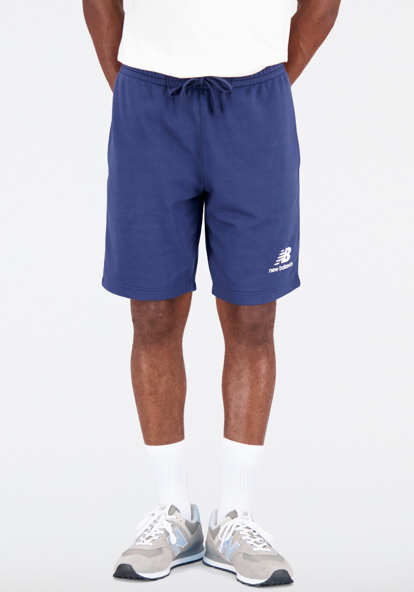 New Balance Sweatshorts NB ESSENTIALS STACKED LOGO FLEECE SHORT