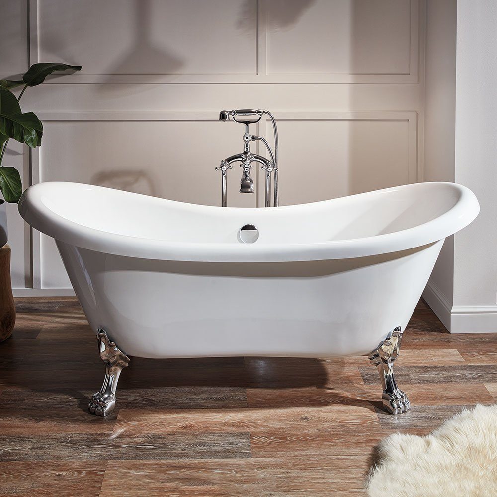 HOME DELUXE Badewanne Freistehende Badewanne FAMA