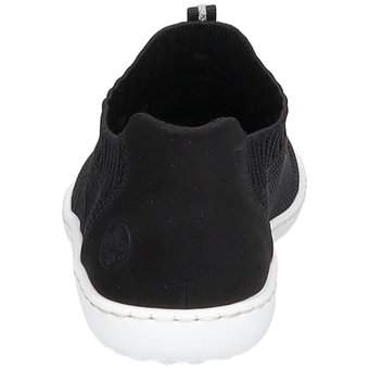 Rieker Barfussschuhe in schwarz