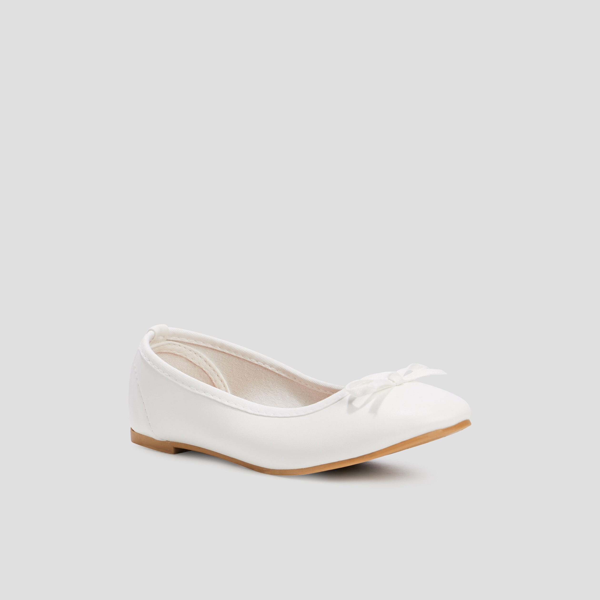 Ballerines irisées à noeud blanc fille | La Halle