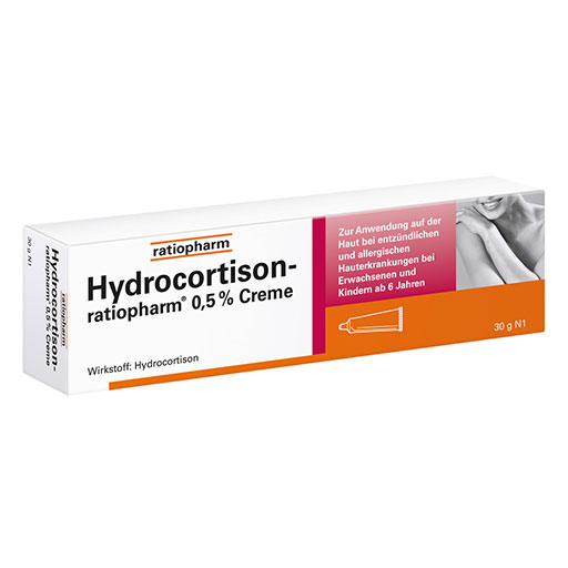 HYDROCORTISON-ratiopharm 0,5% Creme  30 g  Creme