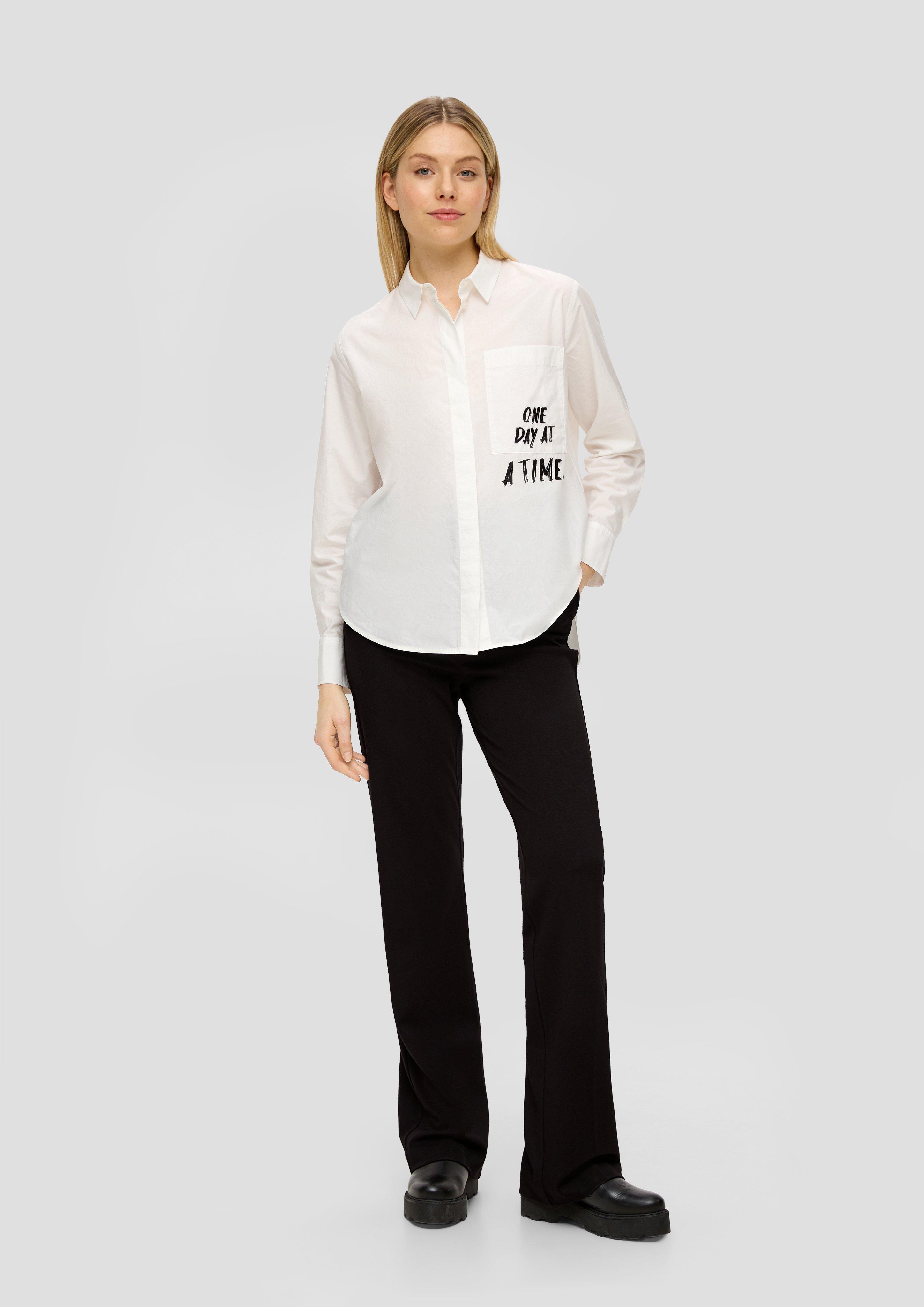 Straight Leg-Hose aus Interlockjersey   2139098-9999