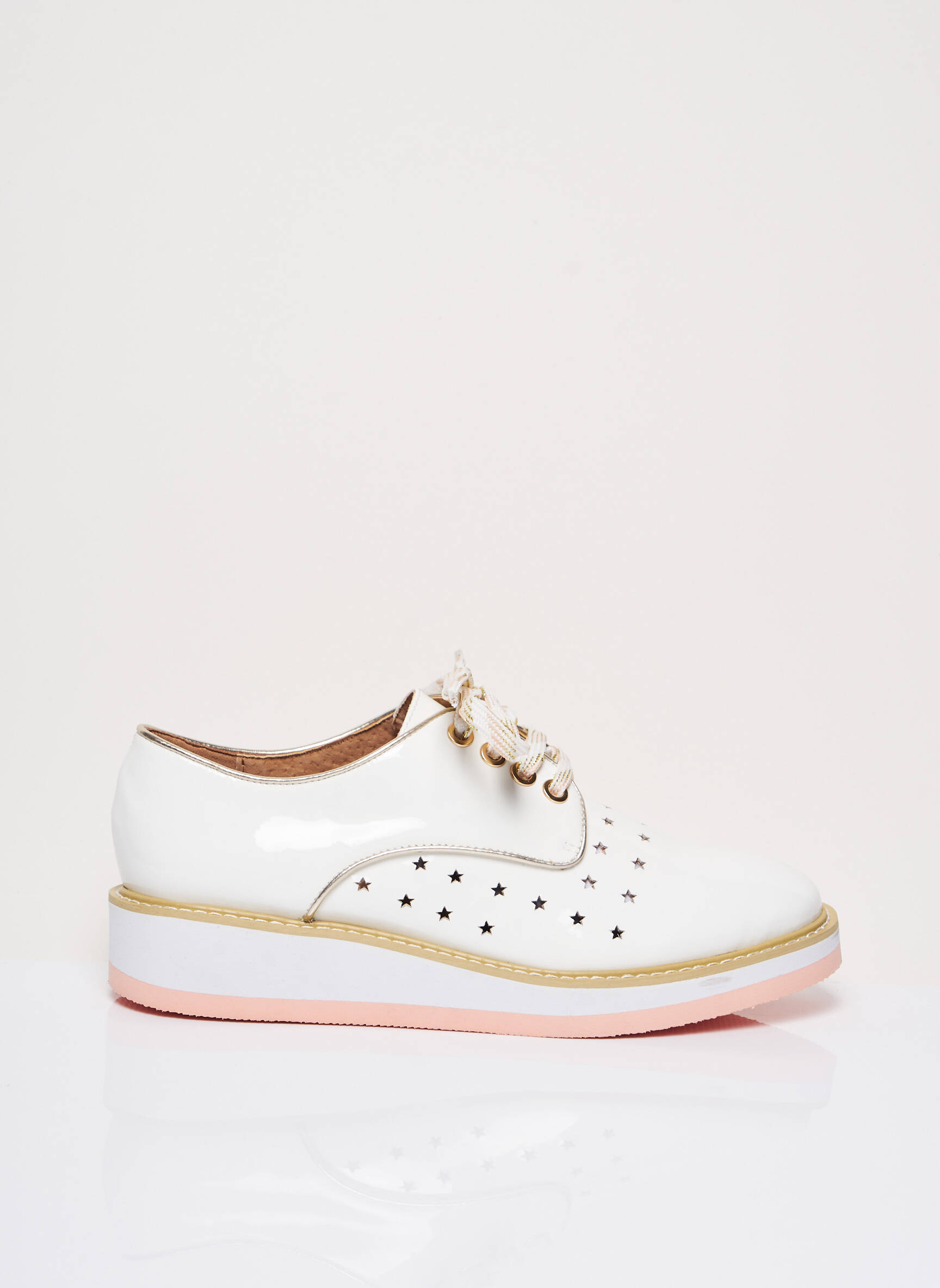 Twopens Derby Femme couleur rose