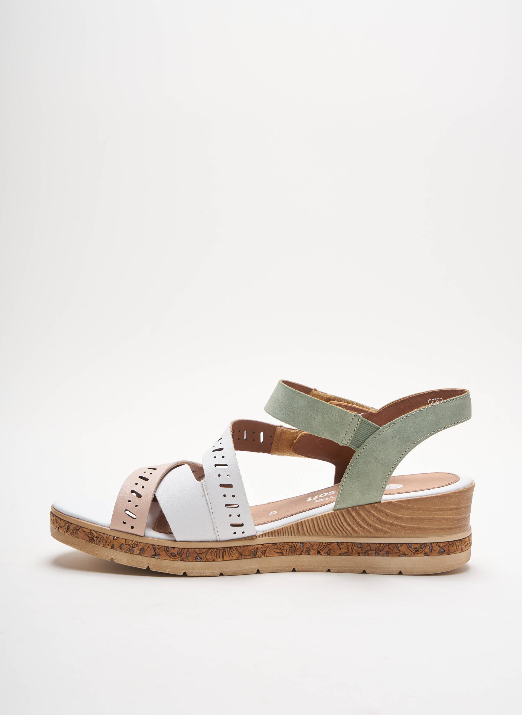 Remonte Sandales Nu Pieds Femme couleur vert