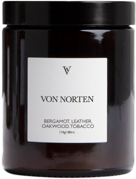 Von Norten Bergamot, Oakwood, Leather & Tobacco Candle Duftkerze