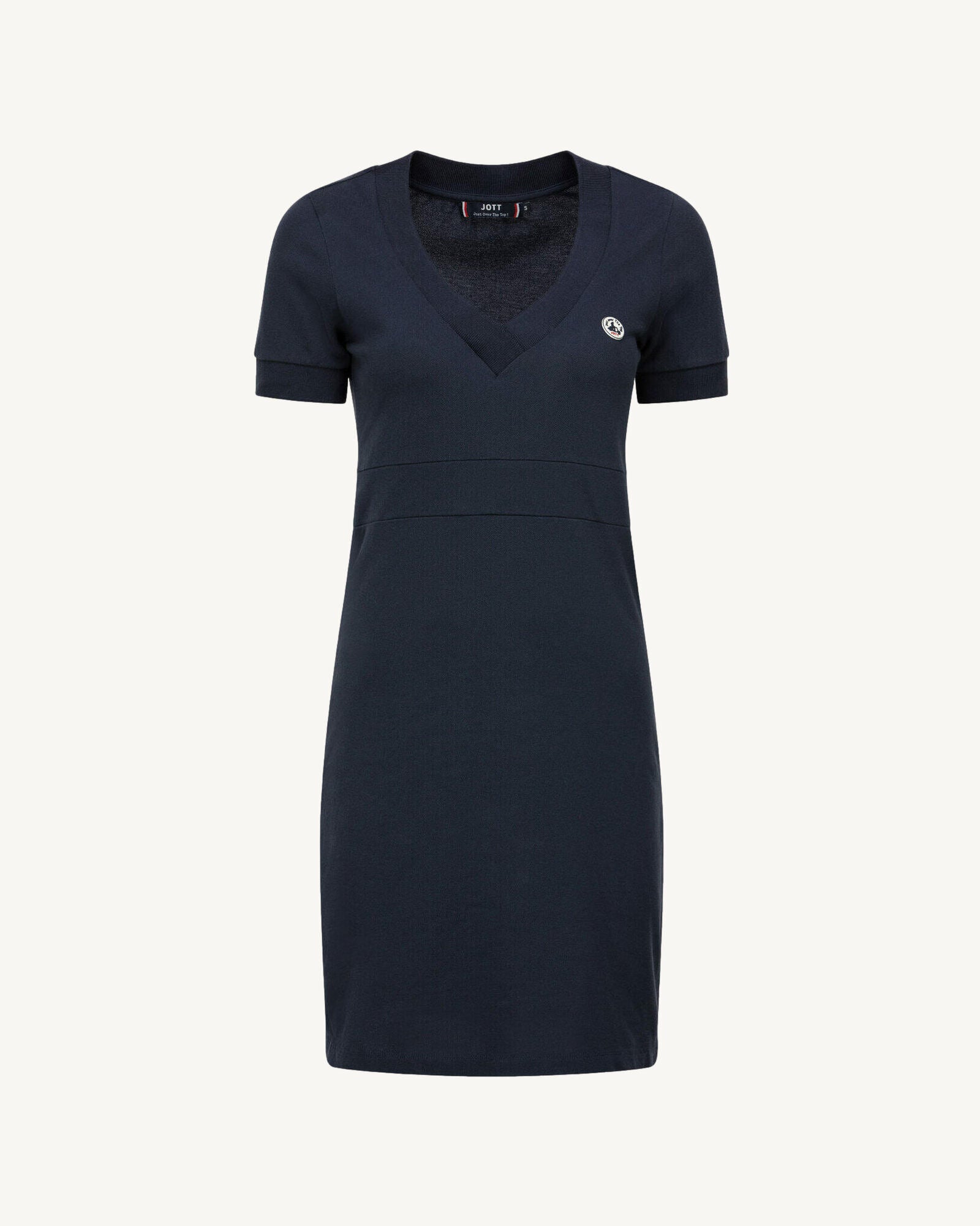 Robe polo manches courtes Marine Olinda
