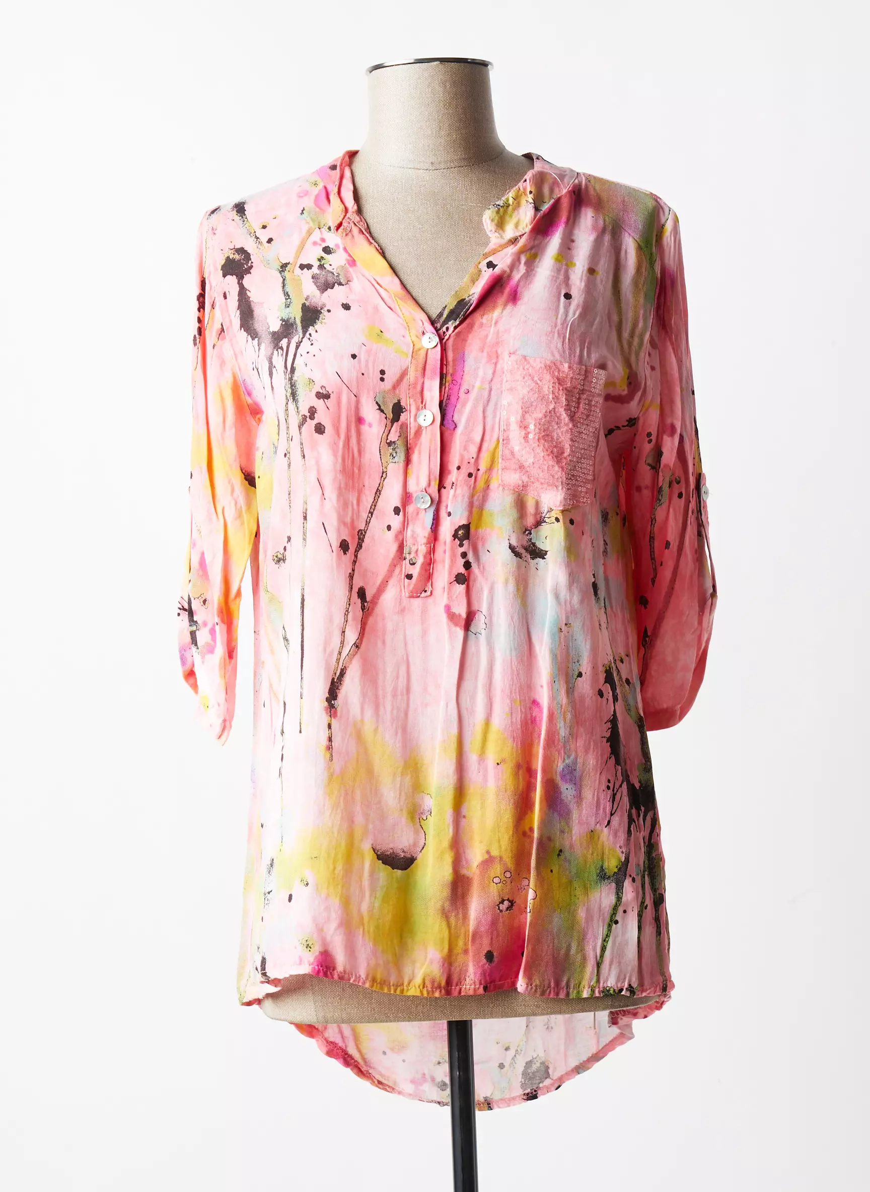 Quattro Blouses Femme couleur rose