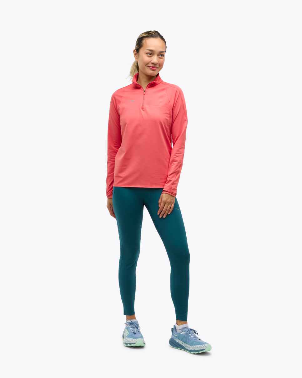 GlideTech Quarter Zip Grapfruit