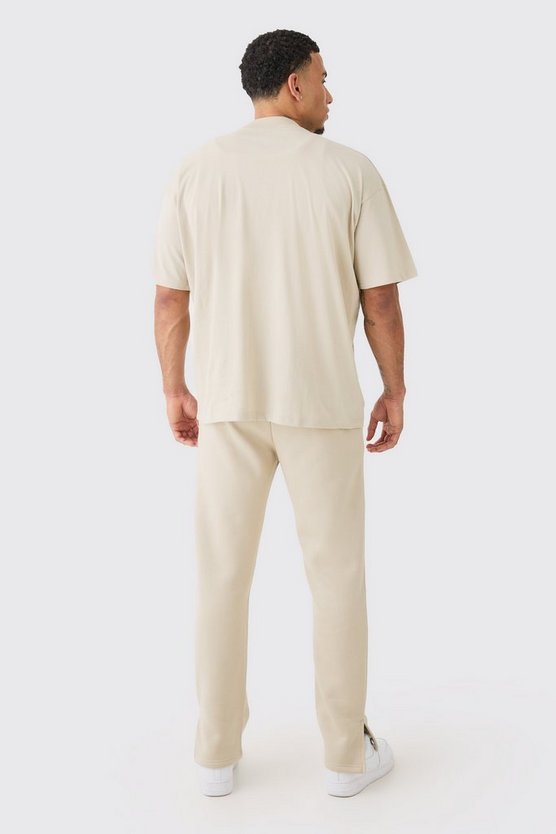 Oversize Man Signature T-Shirt und Jogginghose