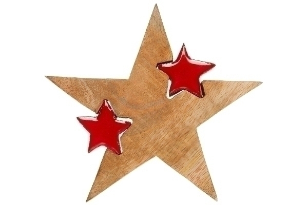 MyFlair Deko Puzzle Stern, mittel