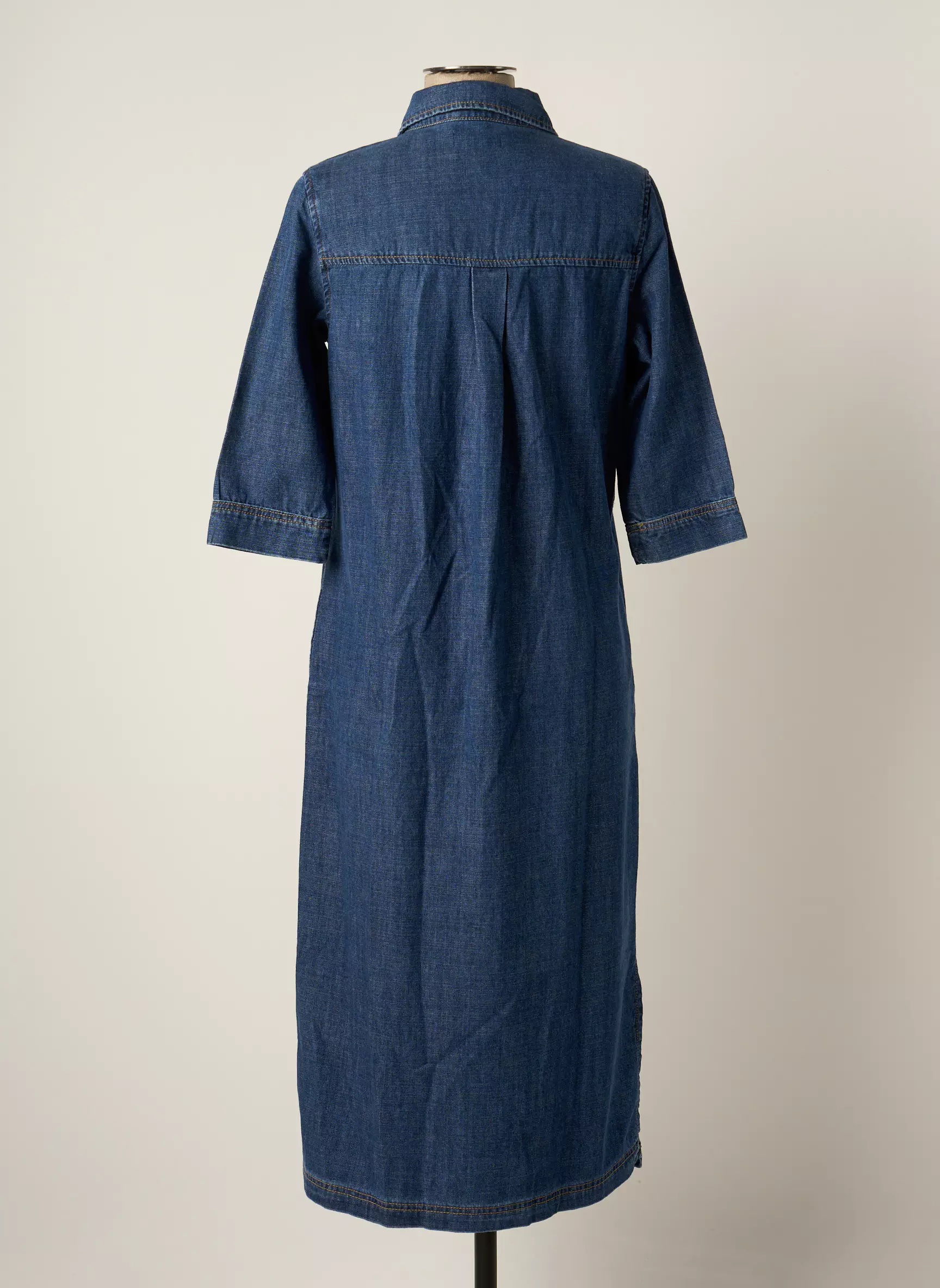 Jane Blue Robes Mi Longues Femme couleur bleu