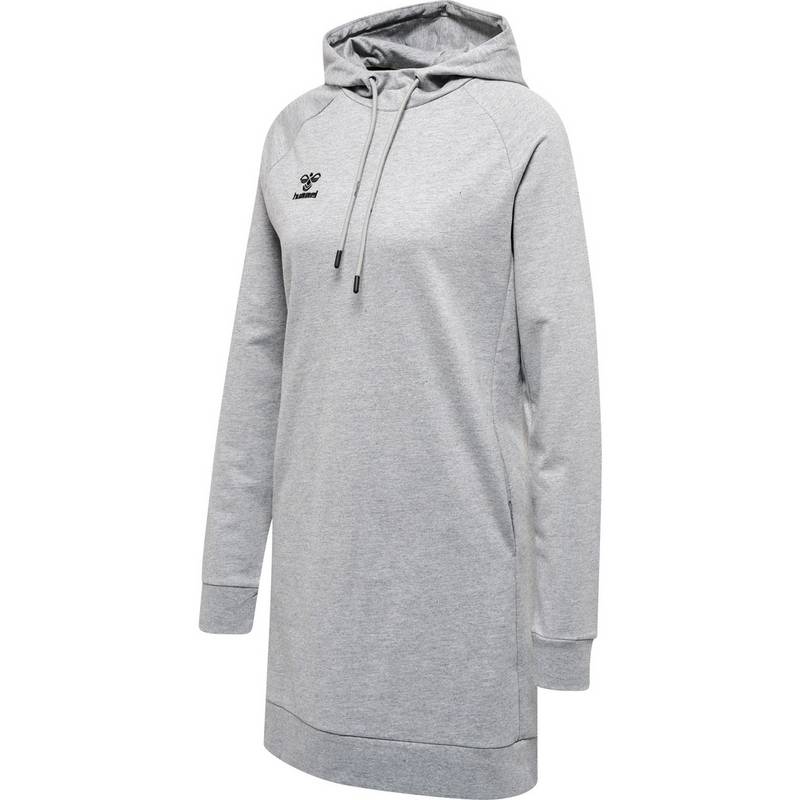 hummel hmlMOVE GRID COTTON SWEATDRESS Kurzarmkleid Damen