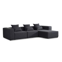 Home Deluxe Modulares Sofa VERONA - L Anthrazit