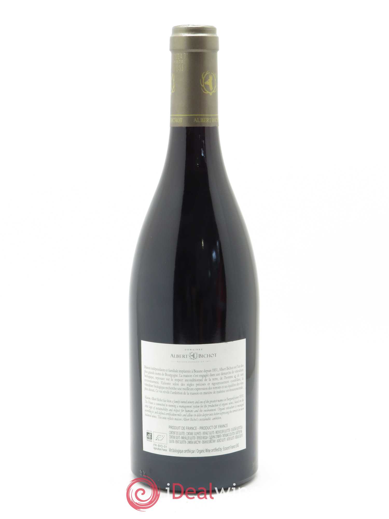 Vosne-Romanée 1er Cru Les Malconsorts Clos Frantin - Albert Bichot  2018 - Lot de 1 Bouteille