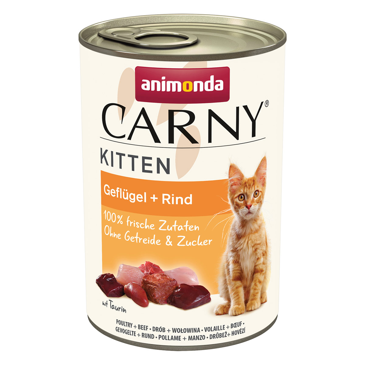 animonda Carny Kitten Gefügel + Rind günstig kaufen bei ZooRoyal