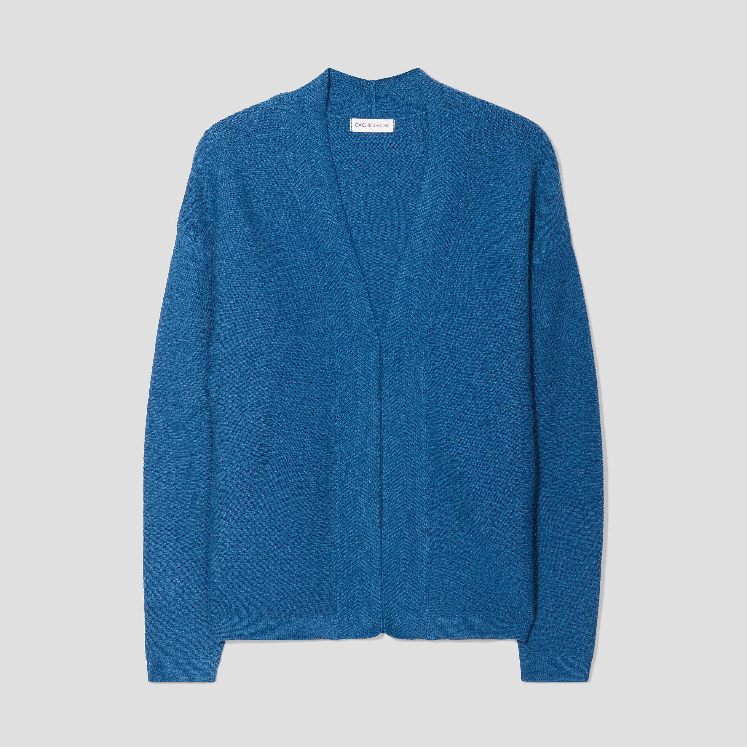 Gilet bleu pétrole femme | Cache Cache