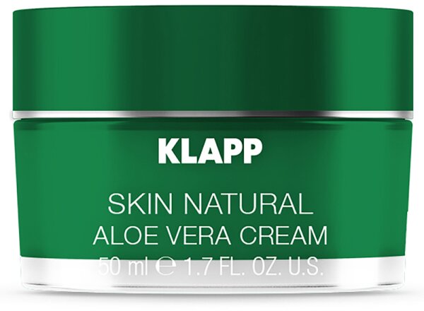 KLAPP Skin Care Science Skin Natural Aloe Vera Cream Gesichtscreme