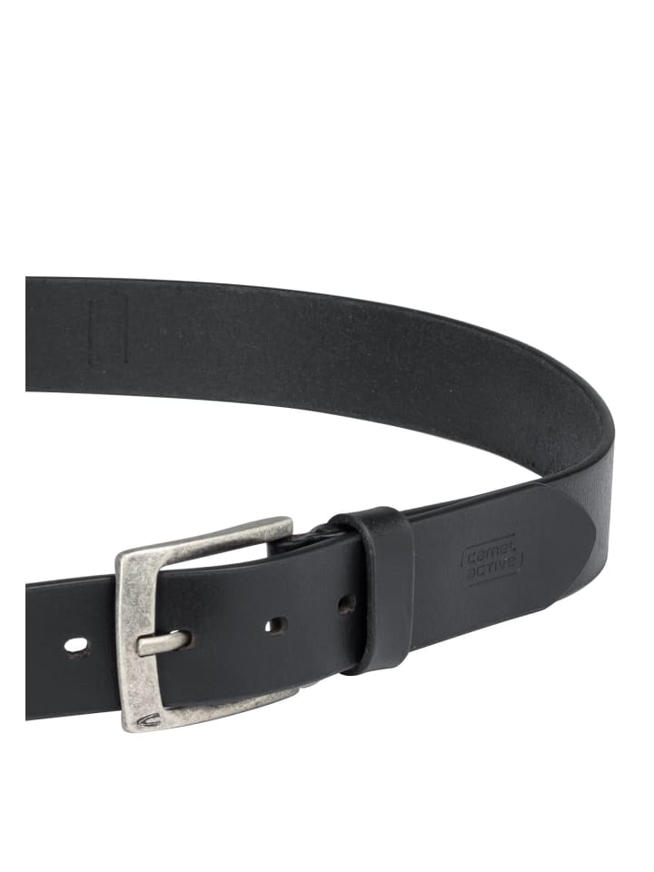 Camel Active Gürtel aus Leder in Schwarz günstig kaufen