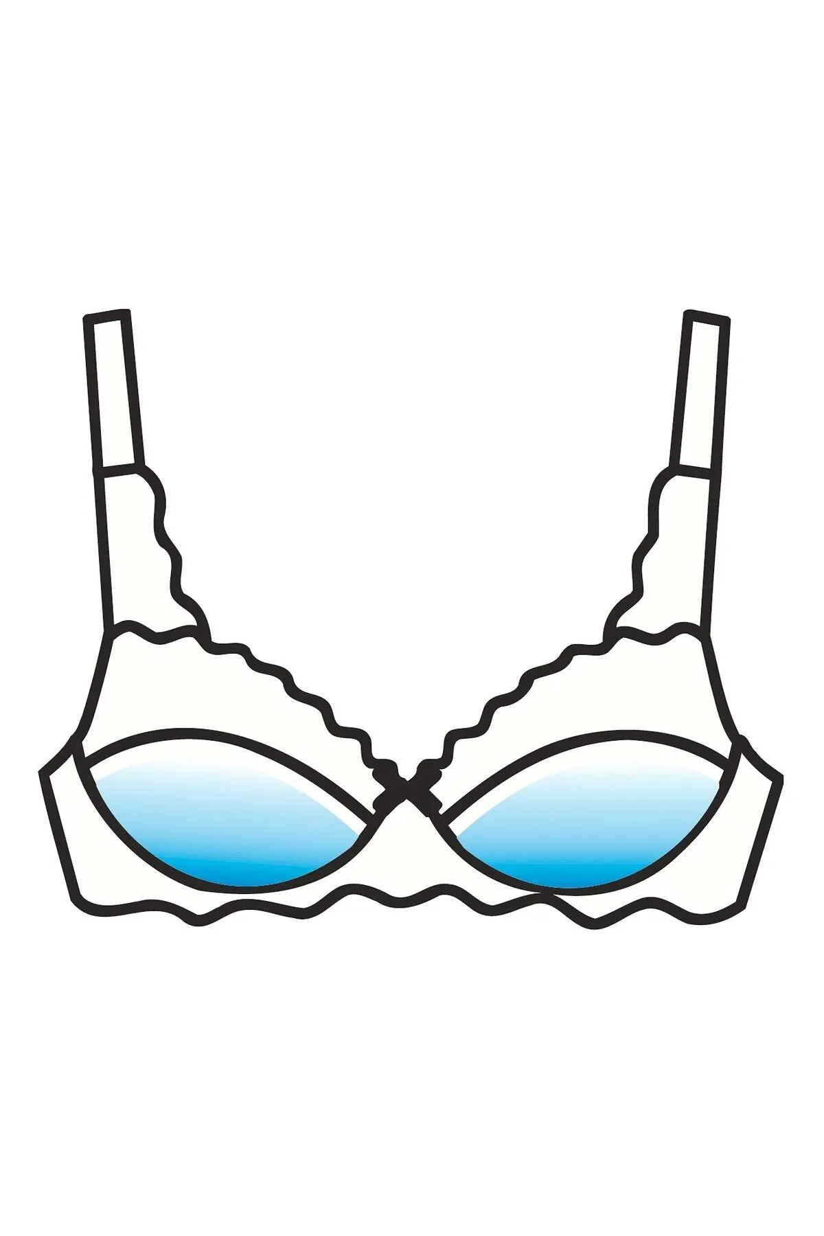 bracadaBra  BH - Schwarz - Unifarben