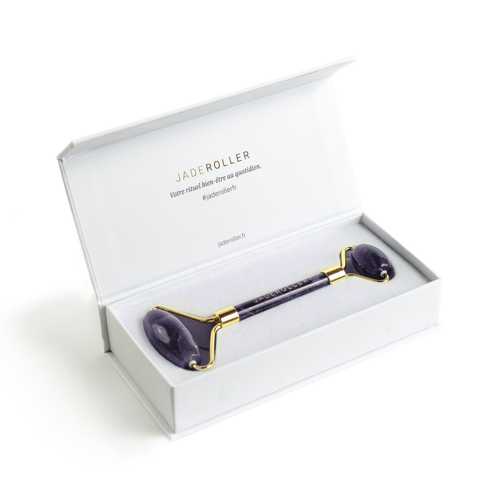Jade Roller Le Rouleau d'Améthyste Roll-on de massage