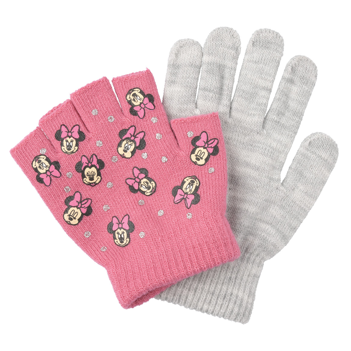 Minnie Maus Fingerhandschuhe doppellagig