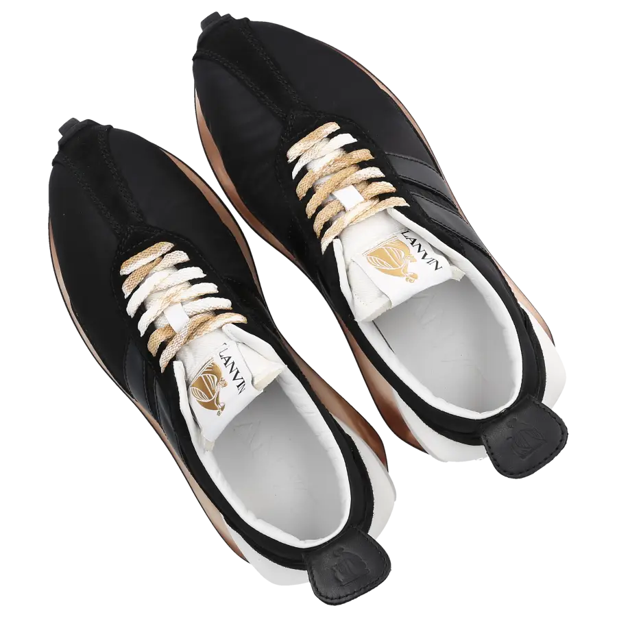 Lanvin - Sneaker low NYLON RUNNER Nylon - schwarz