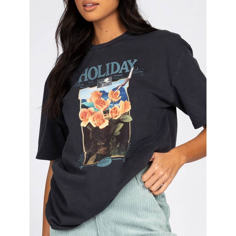 RUSTY DREAM HOLIDAY BOYFRIEND FIT TEE T-Shirt Damen