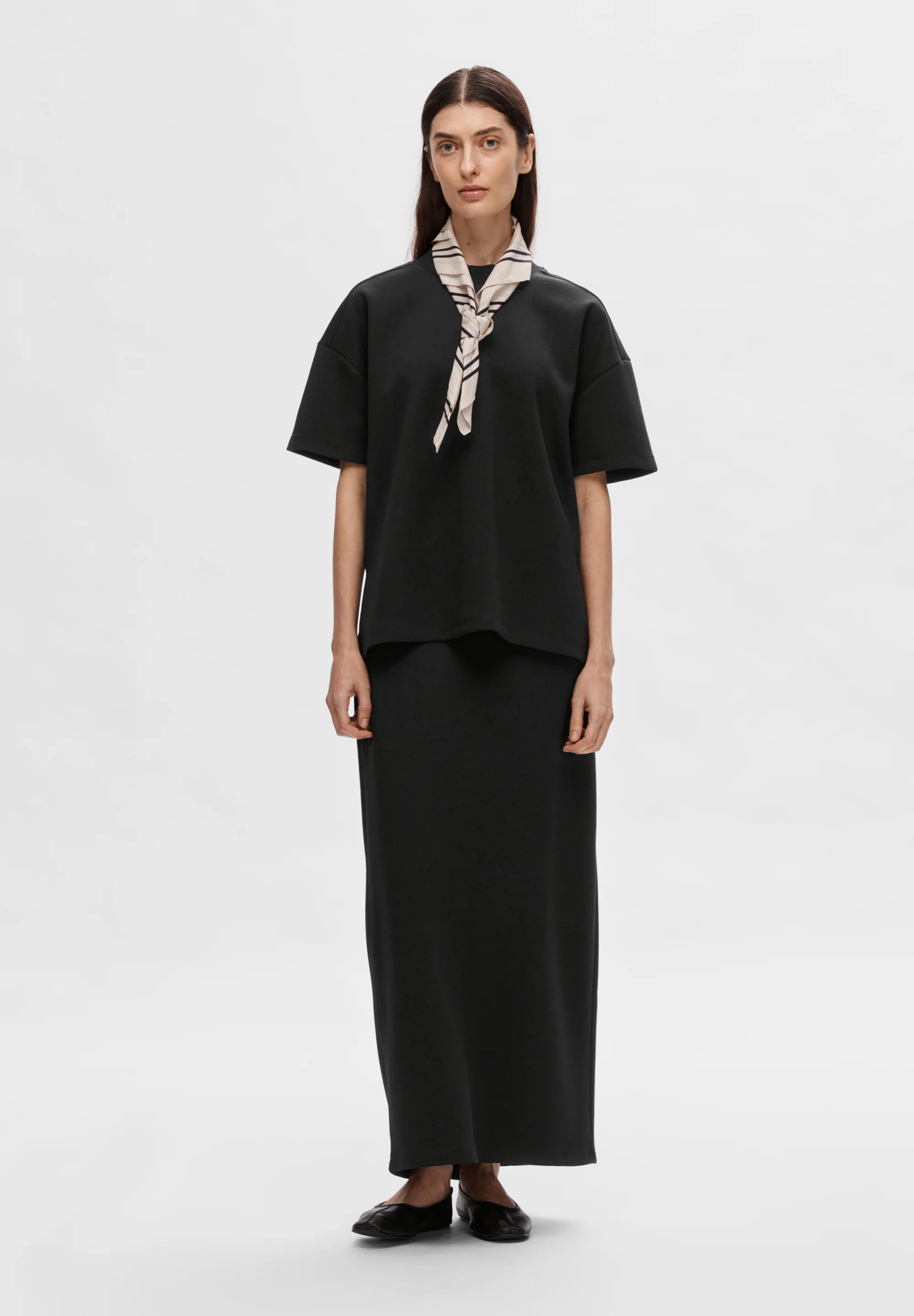 Seleccionado Femme SLFKARA FALDA COLUMNA - Falda larga