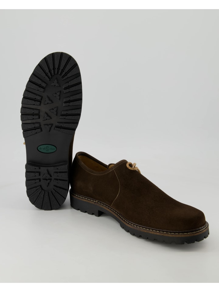 dirndl bua Haferlschuhe in Braun günstig kaufen