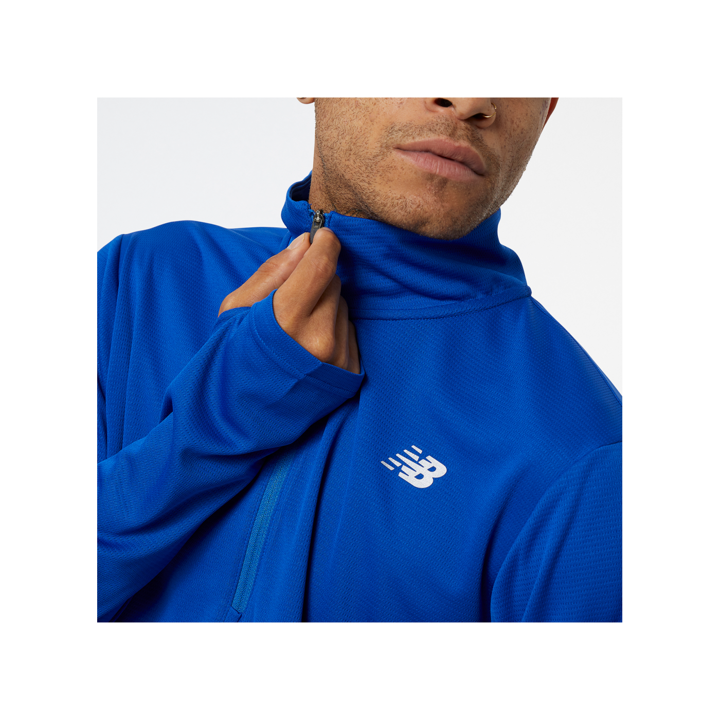 New Balance Sweatshirt Blau FTRY