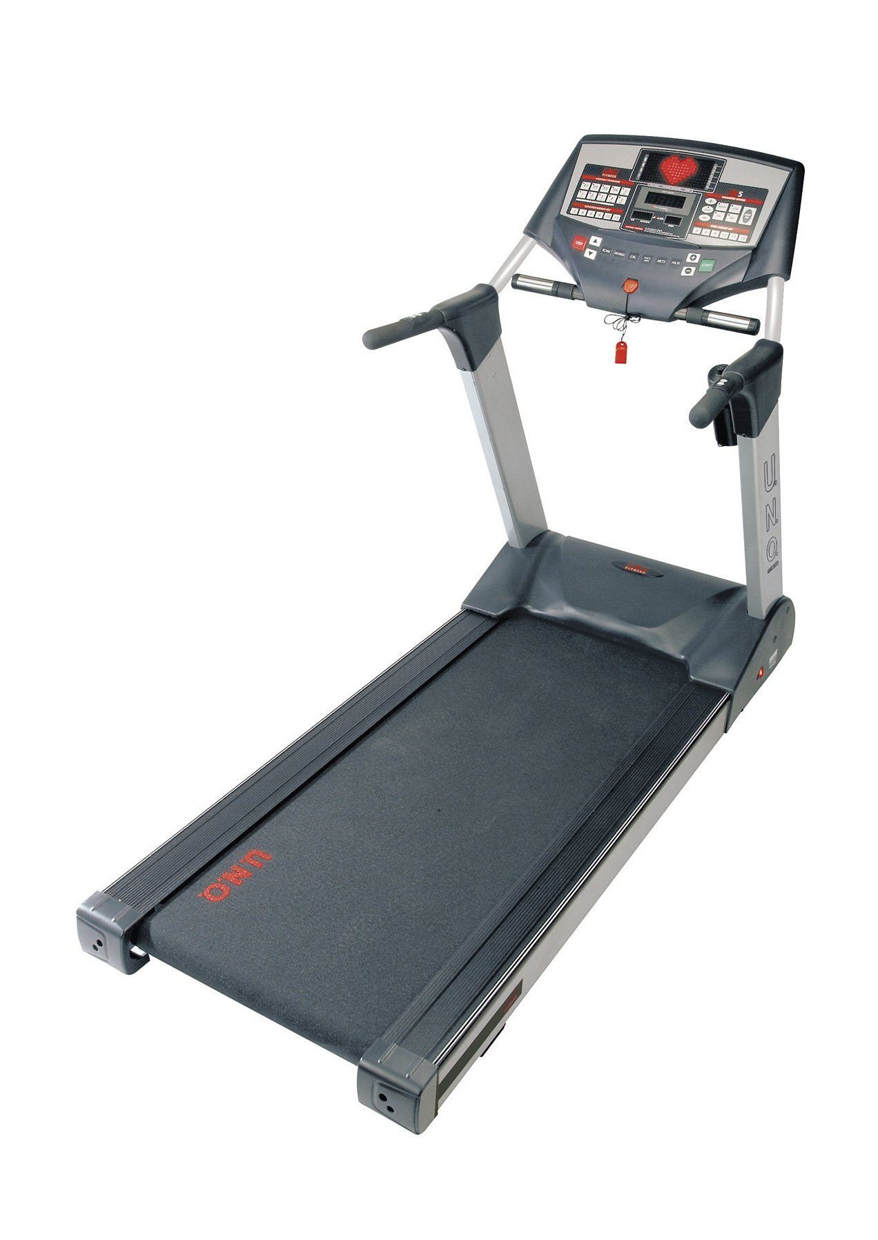 U.N.O. FITNESS Laufband LTX5 Pro (Set, mit Brustgurt)