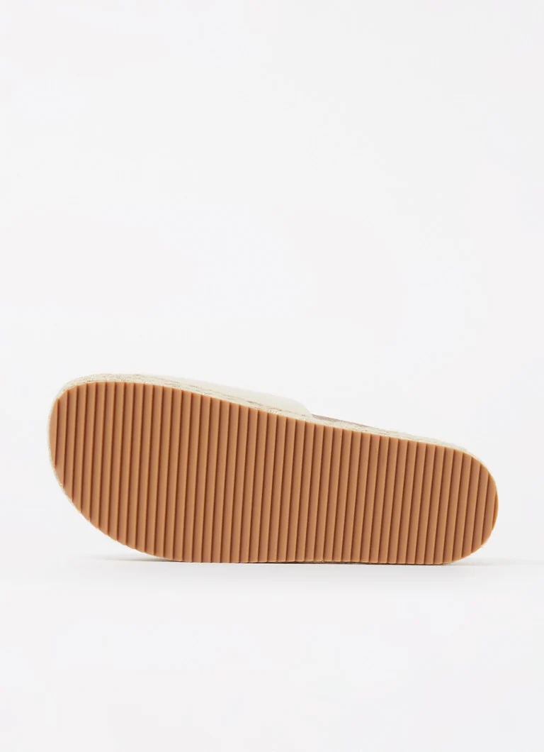Kurt Geiger Kensington Eye Leather Wedge Slippers