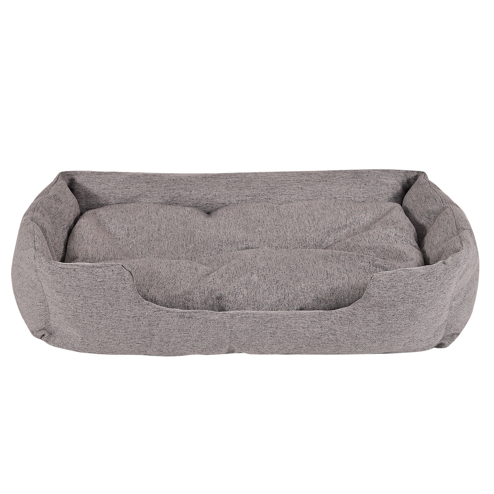 Lionto Hundebetten Lionto Hundebett mit Wendekissen meliert grau L