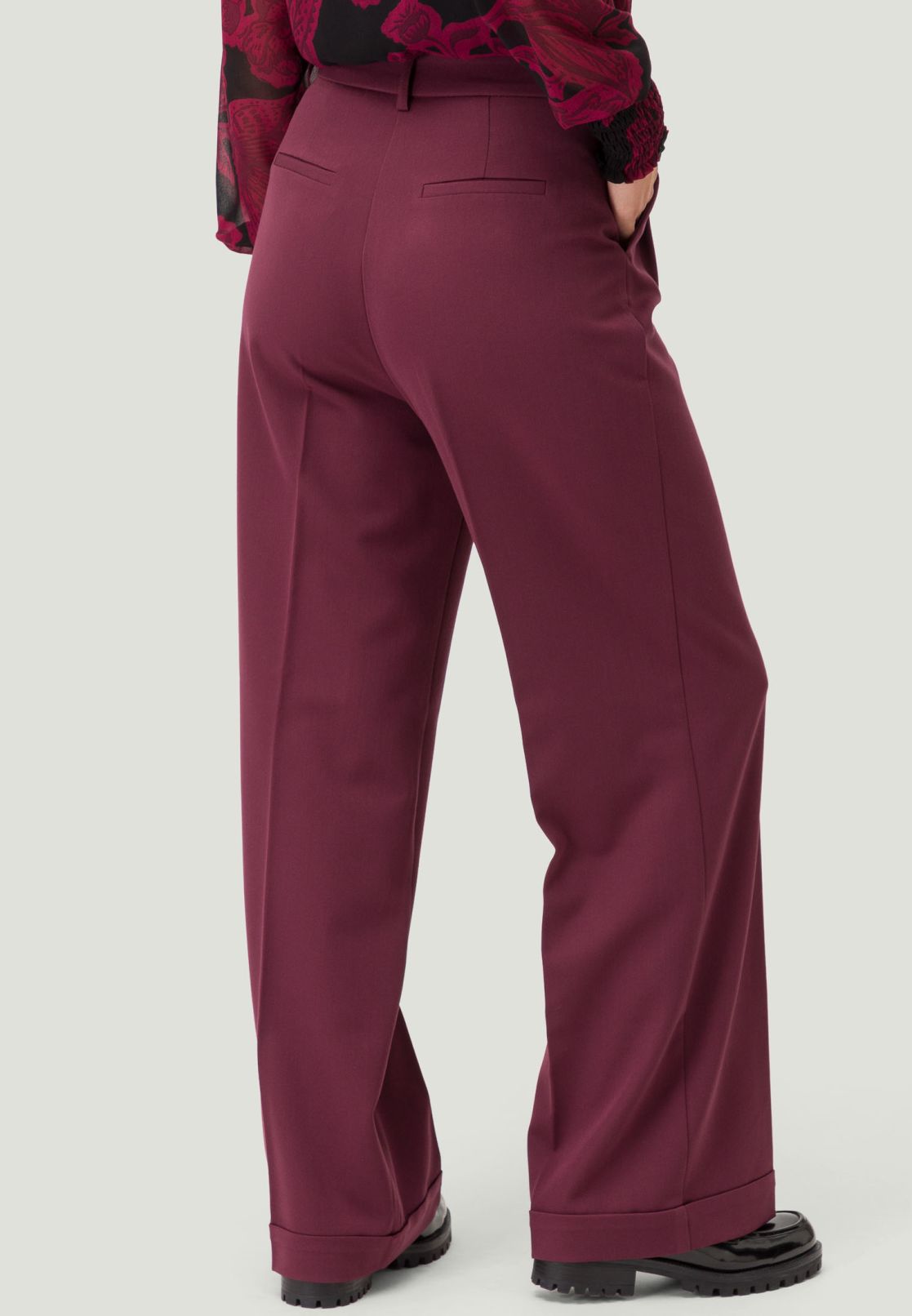 Hose Wide Leg mit Bügelfalte 30 Inch