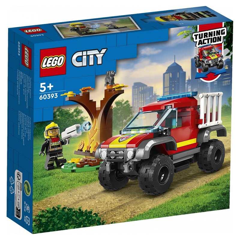 60393 Sauvetage en tout terrain des pompiers LEGO City
