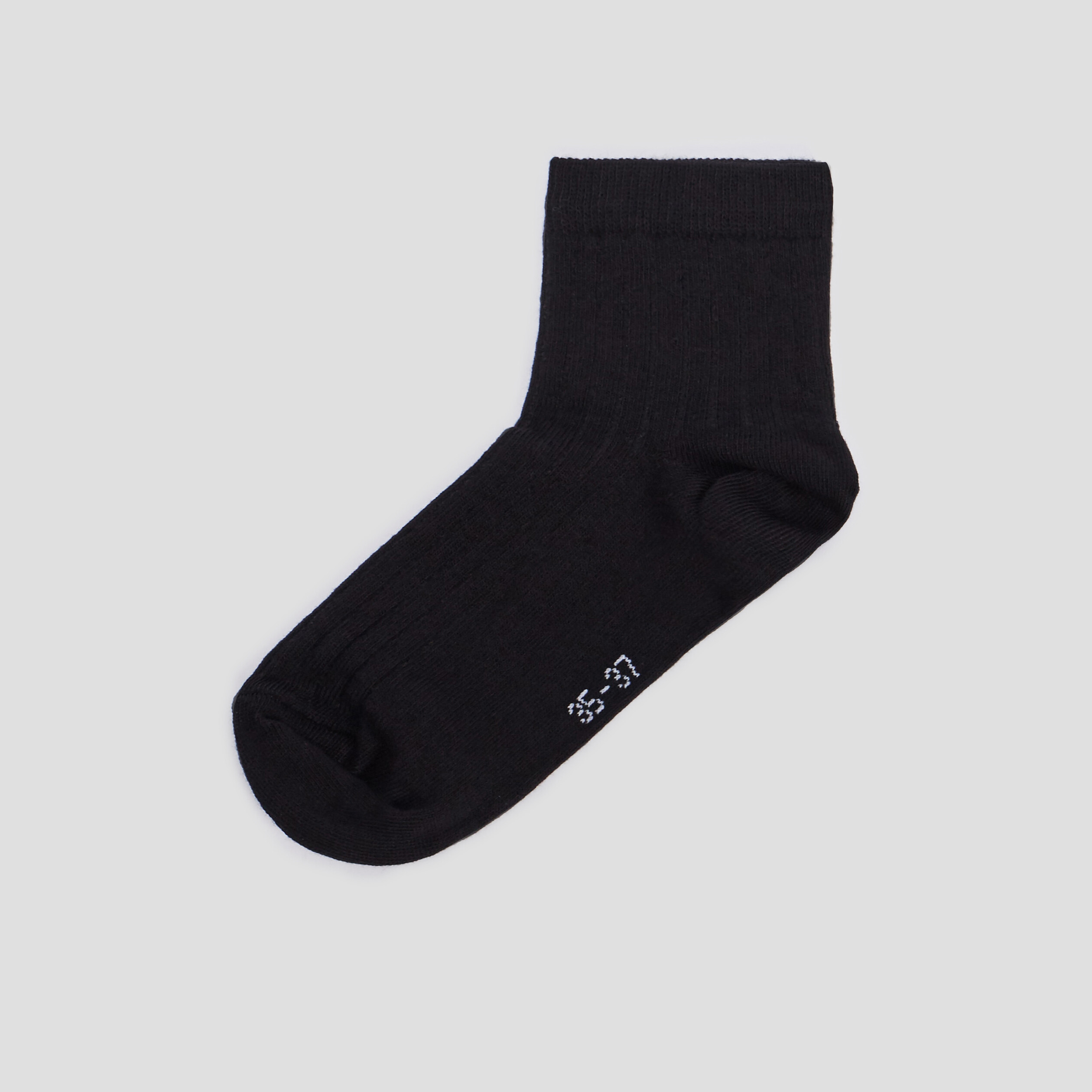 Lot 3 paires chaussettes noir femme | La Halle