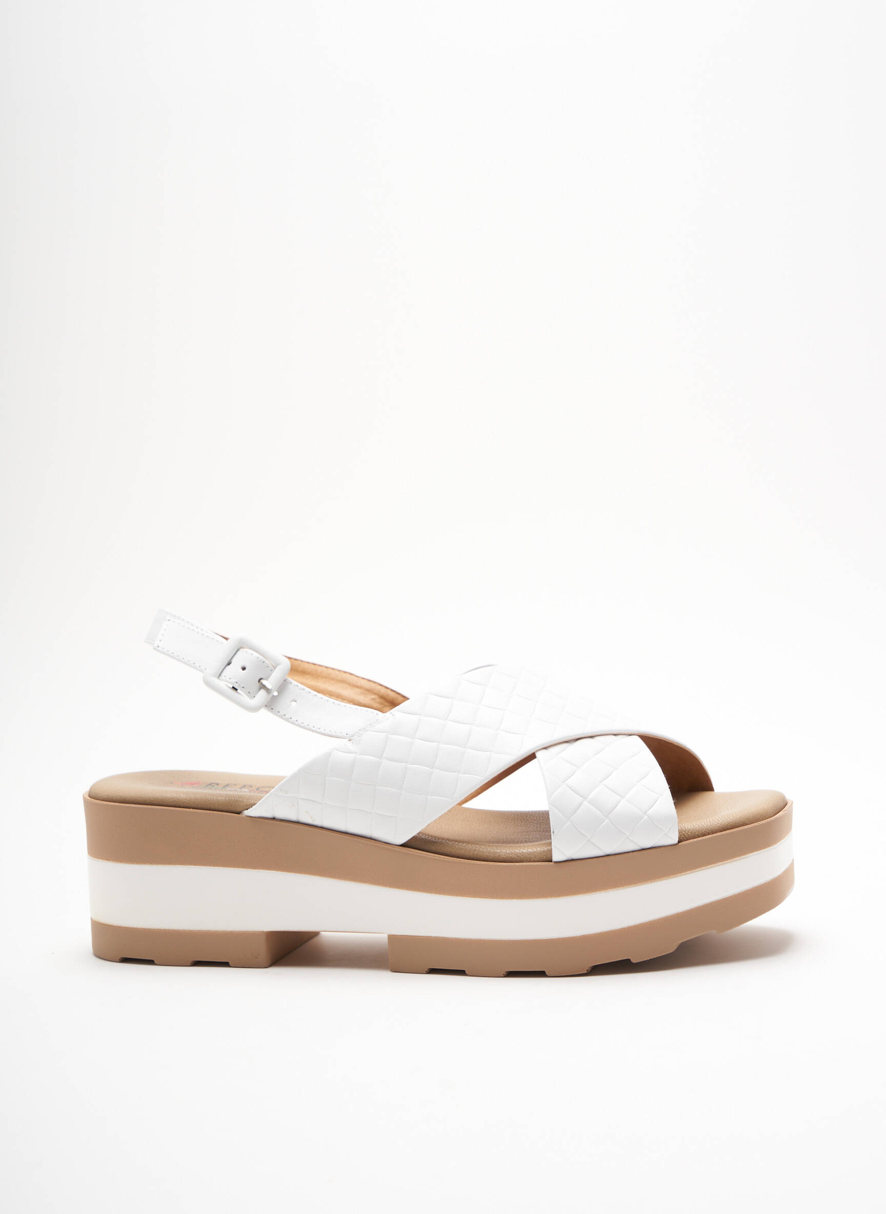 Phil Gatier By Repo Sandales Nu Pieds Femme couleur blanc