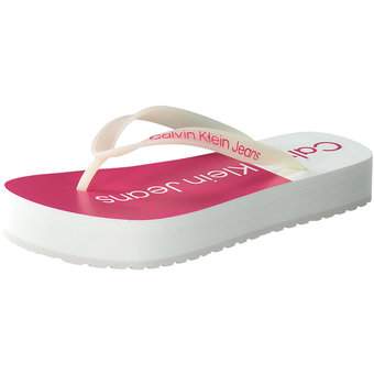 Calvin Klein Beach Sandal Flatform in rosa