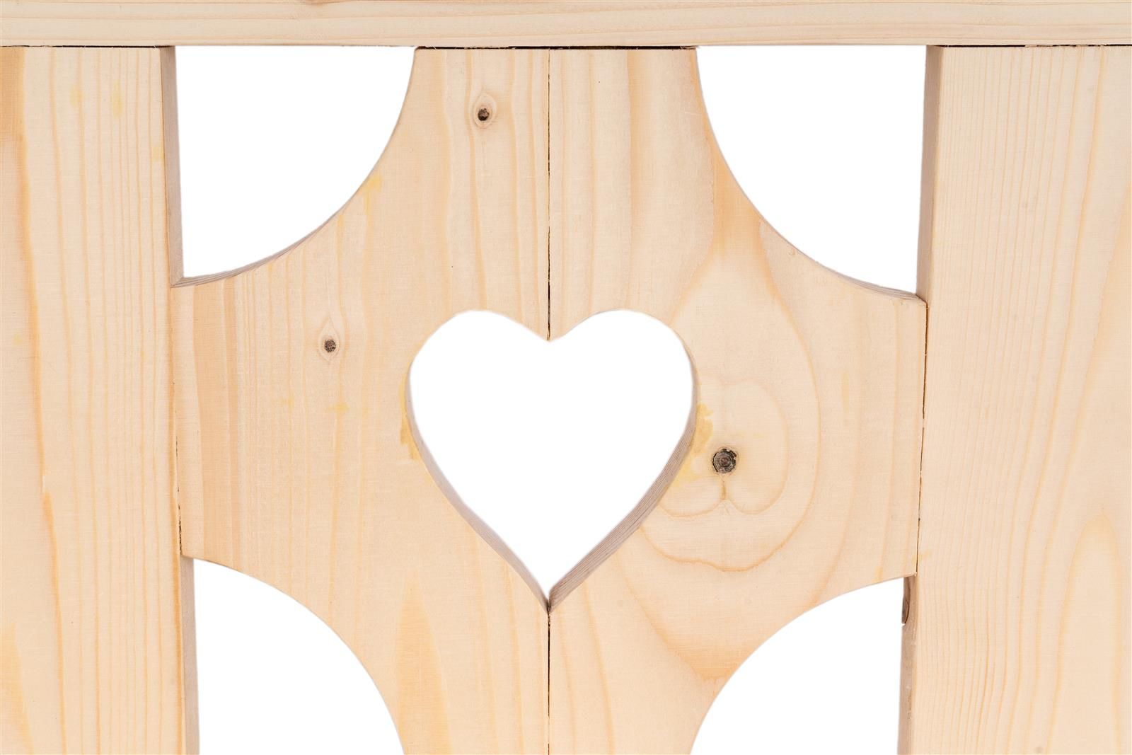 MaximaVida Amelie 120 cm Gartenbank aus Holz