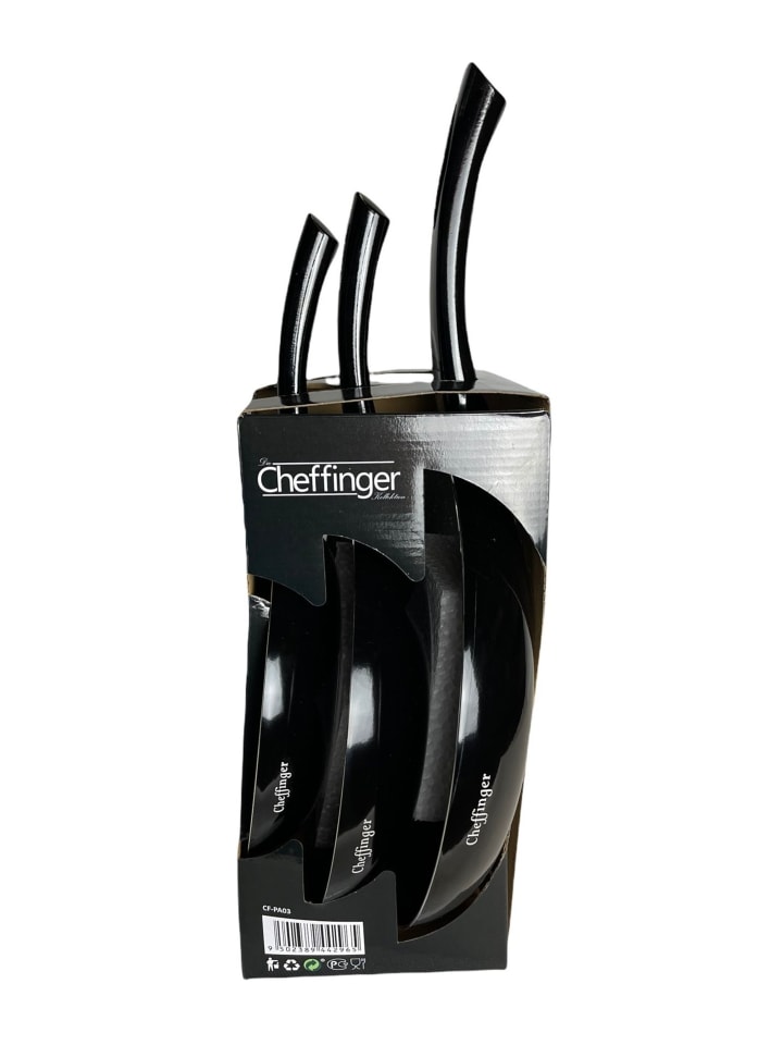 Cheffinger 3er-Set Bratpfannen in Schwarz günstig kaufen onesize