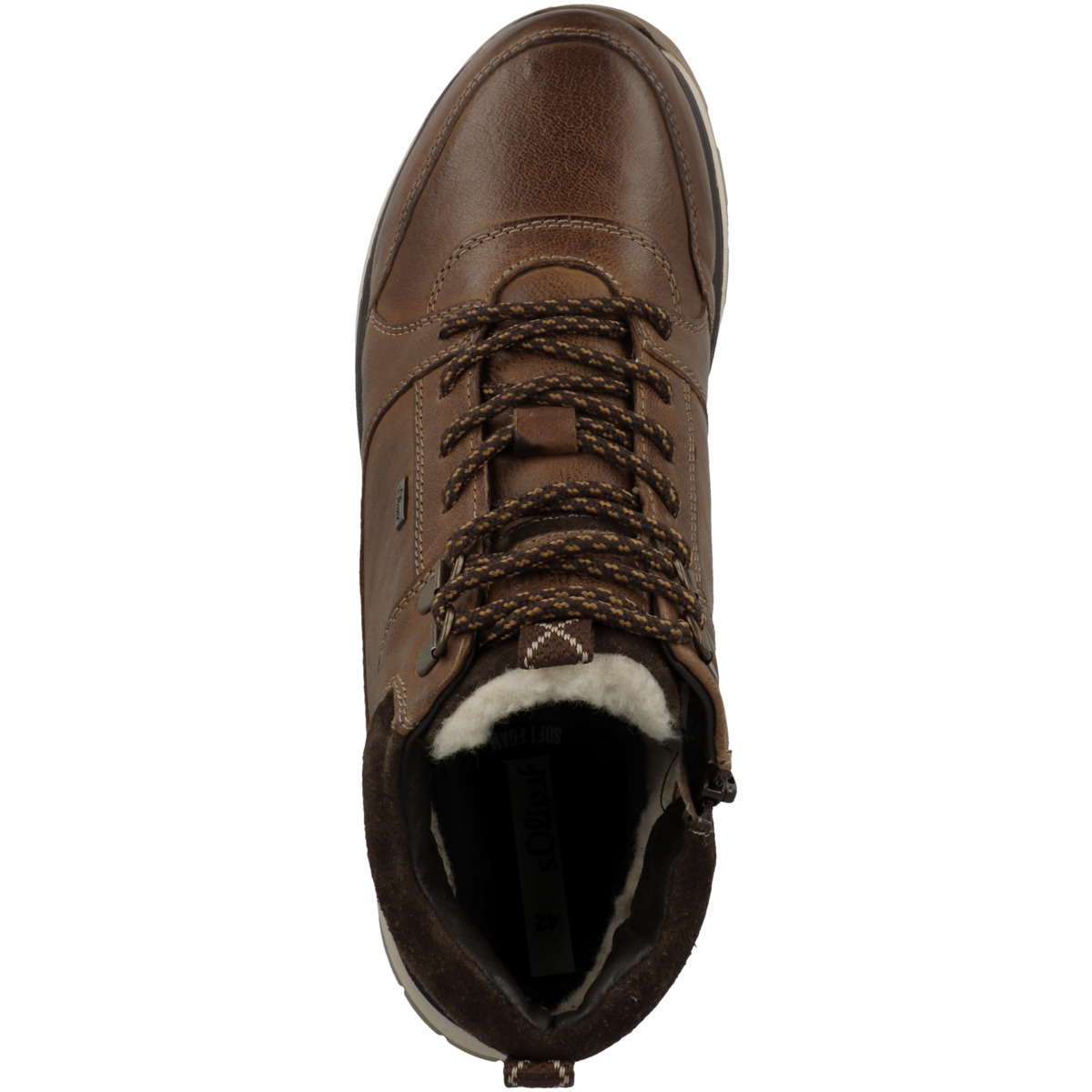 s.Oliver 5-16214-29 Schnürschuhe braun