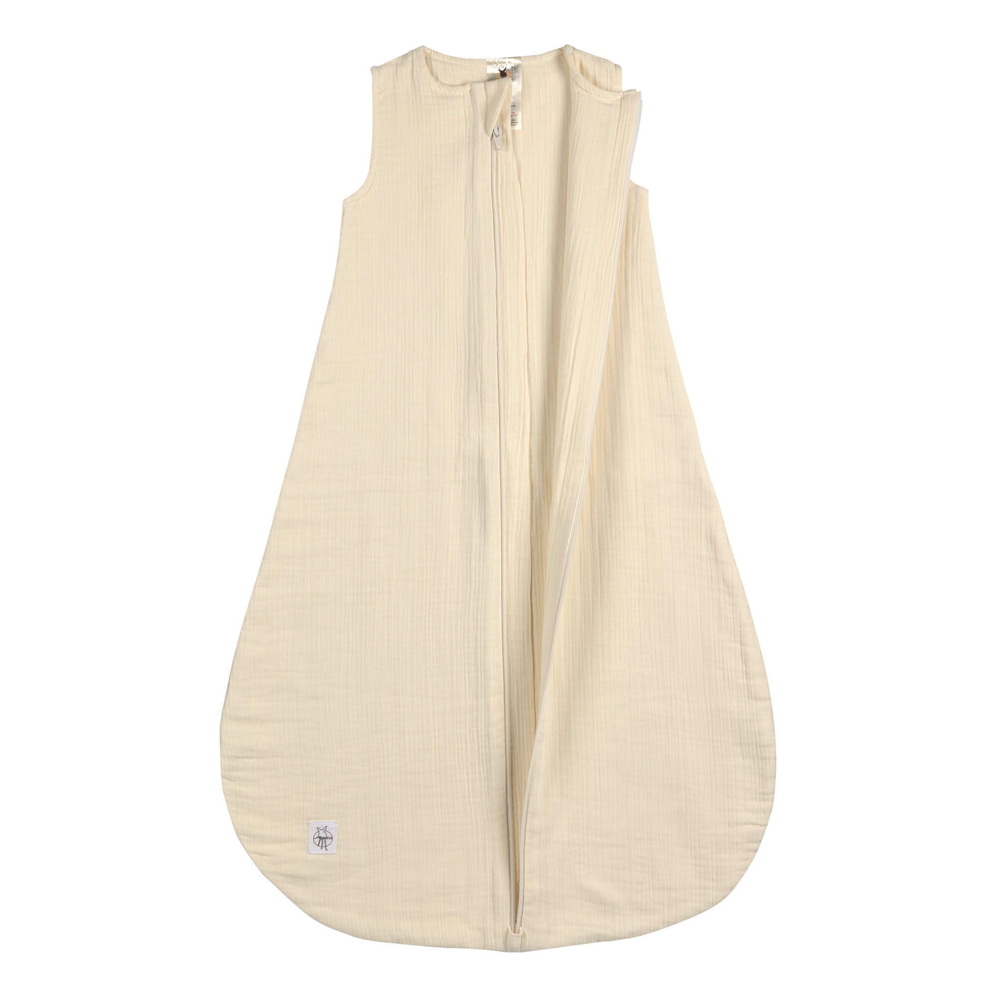 Musselin Schlafsack (Sommer, Tog 1) - Bio Baumwolle, Hellgelb