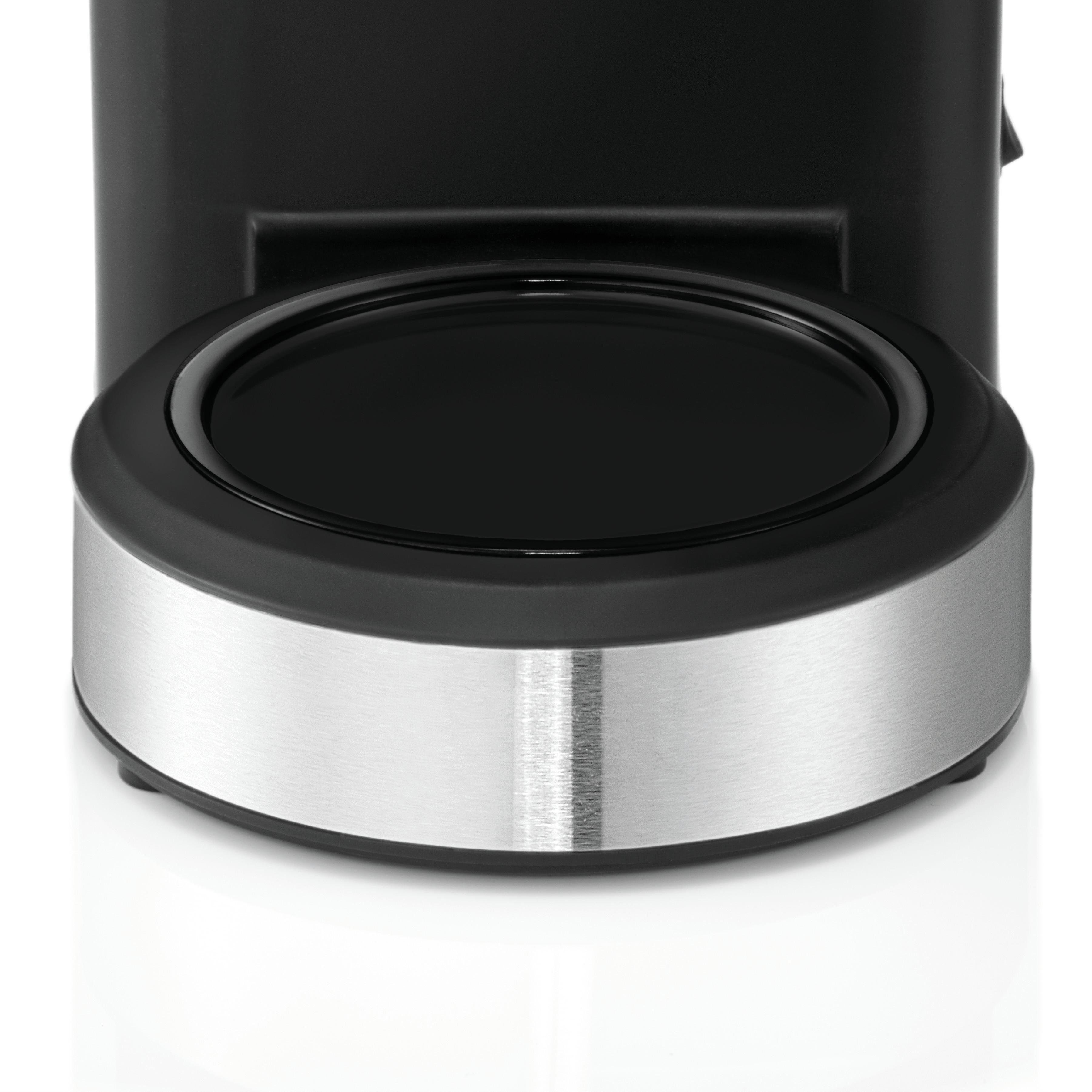 WMF Filterkaffeemaschine Stelio Aroma, 1.25l Kaffeekanne, 1x4, 10 Tassen, Tropf-Stopp, Abschaltautomatik