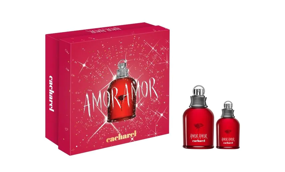 Cacharel kosmetikos rinkinys moterims Amor Amor EDT/S 100ml + EDT/S 30ml