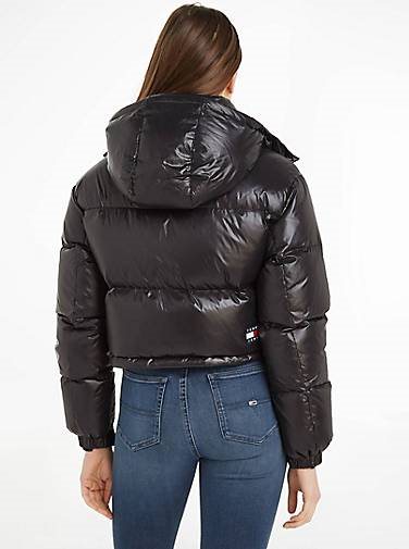 TOMMY-JEANS Damen Daunenjacke mit Kapuze TJW CRP ALASKA PUFFER