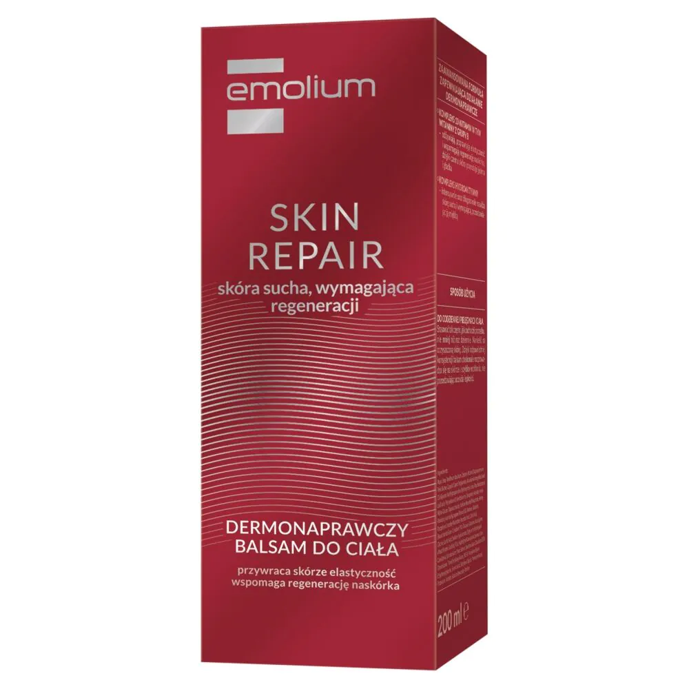 „Emolium Skin Repair“ dermos atkuriamasis kūno balzamas
