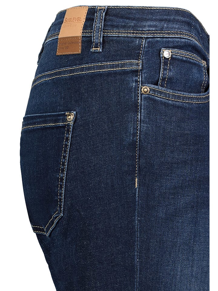 Sublevel Jeans - Skinny fit - in Dunkelblau günstig kaufen